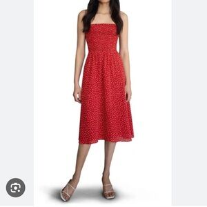 Reformation sable midi dress